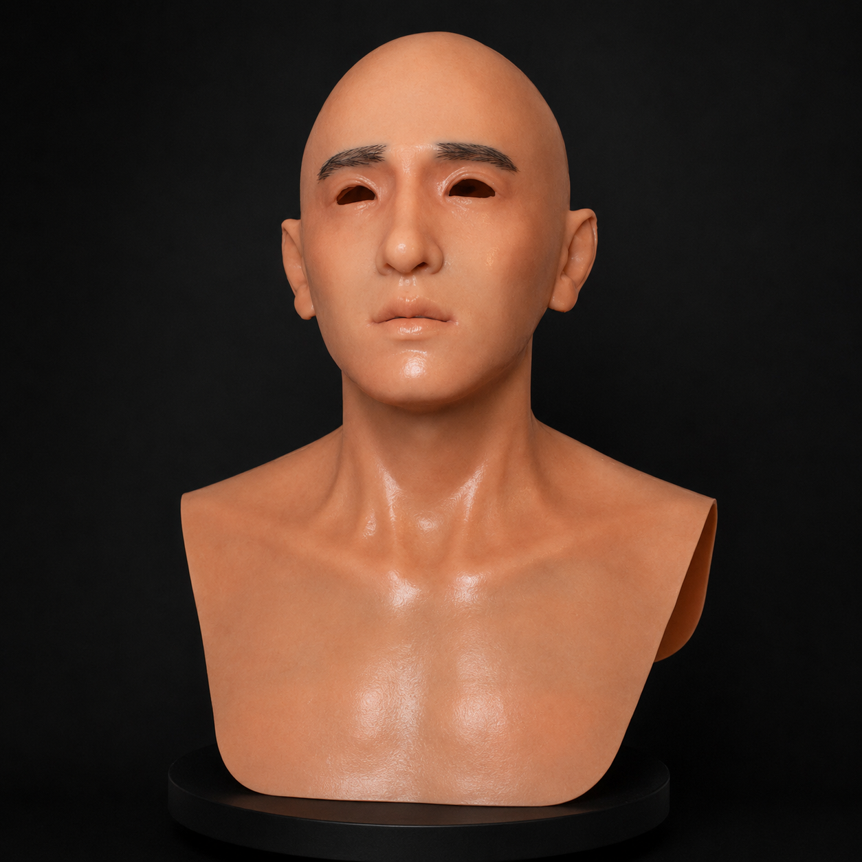 Premium Realistic Young Male Head Mask