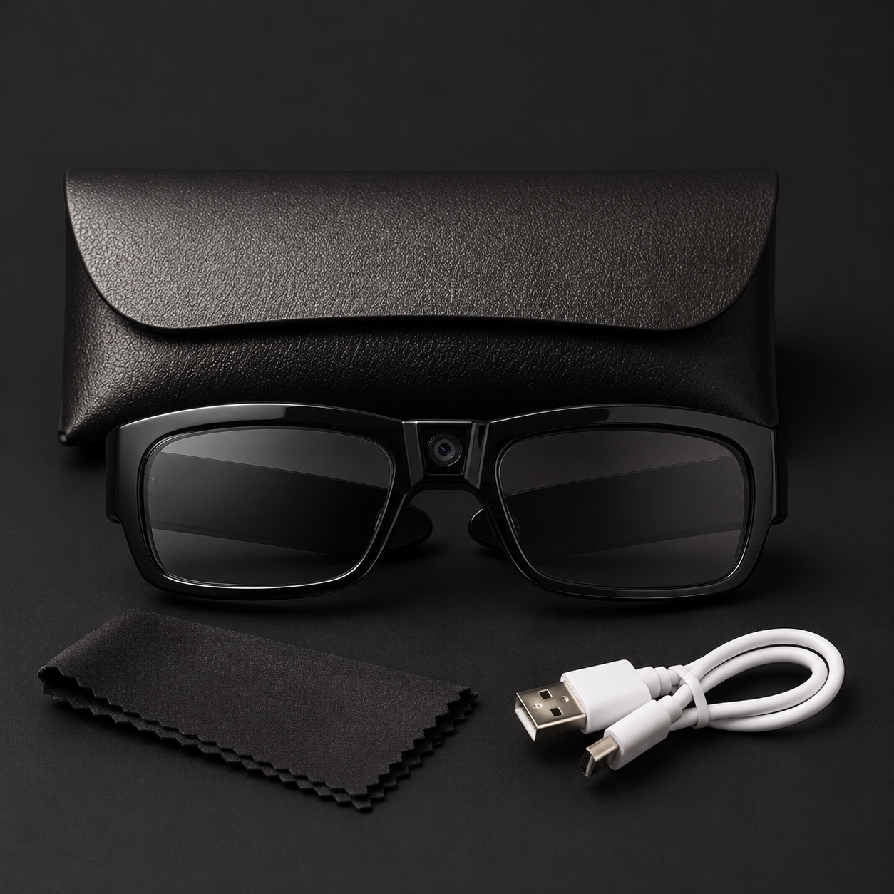 Discreet Wearable Camera Glasses